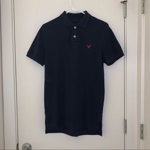 American Eagle Outfitters Navy Collared Shirt.